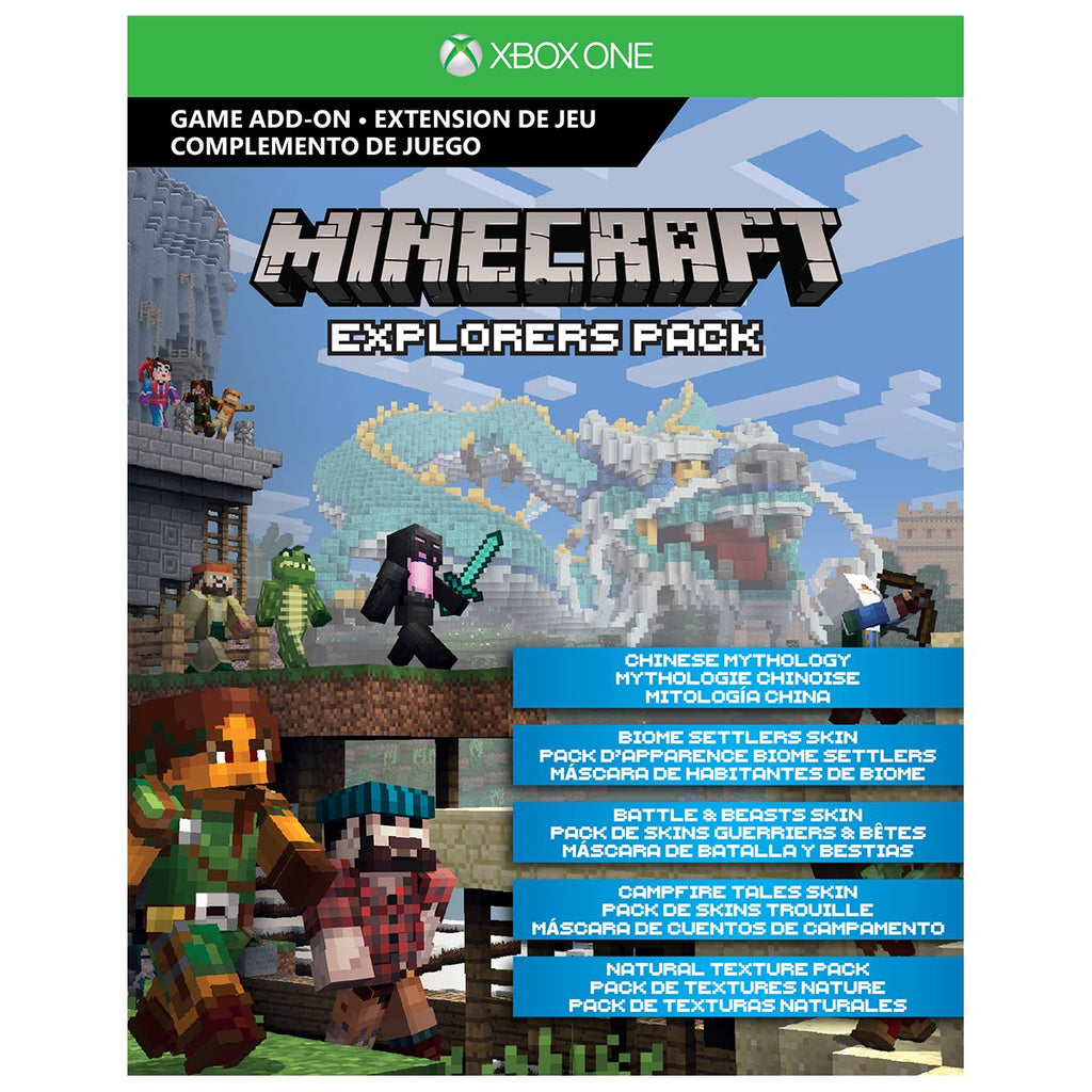 Xbox One S 500GB Console - Minecraft Complete Adventure Bundle C916