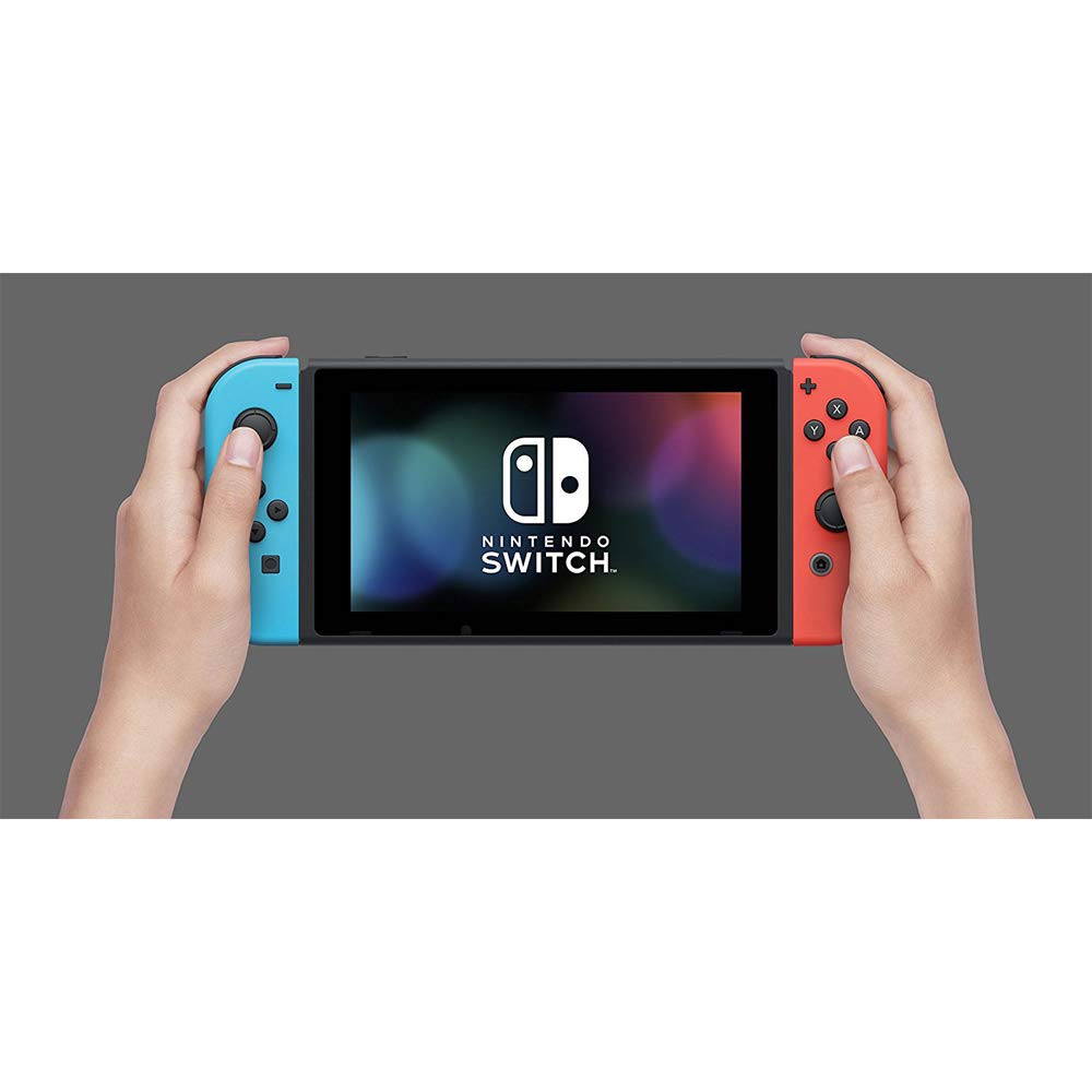 Nintendo Switch 32 GB Console with Neon Blue & Red Joy-Con and Mario Kart 8 Deluxe Bundle Z74588