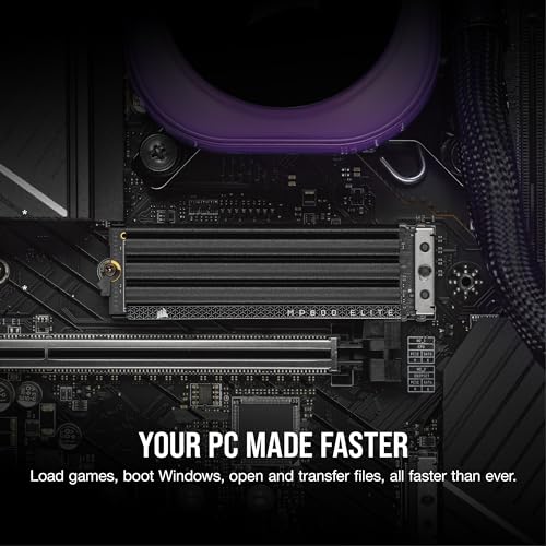 Corsair MP600 Elite 1TB M.2 PCIe Gen4 NVMe SSD I765