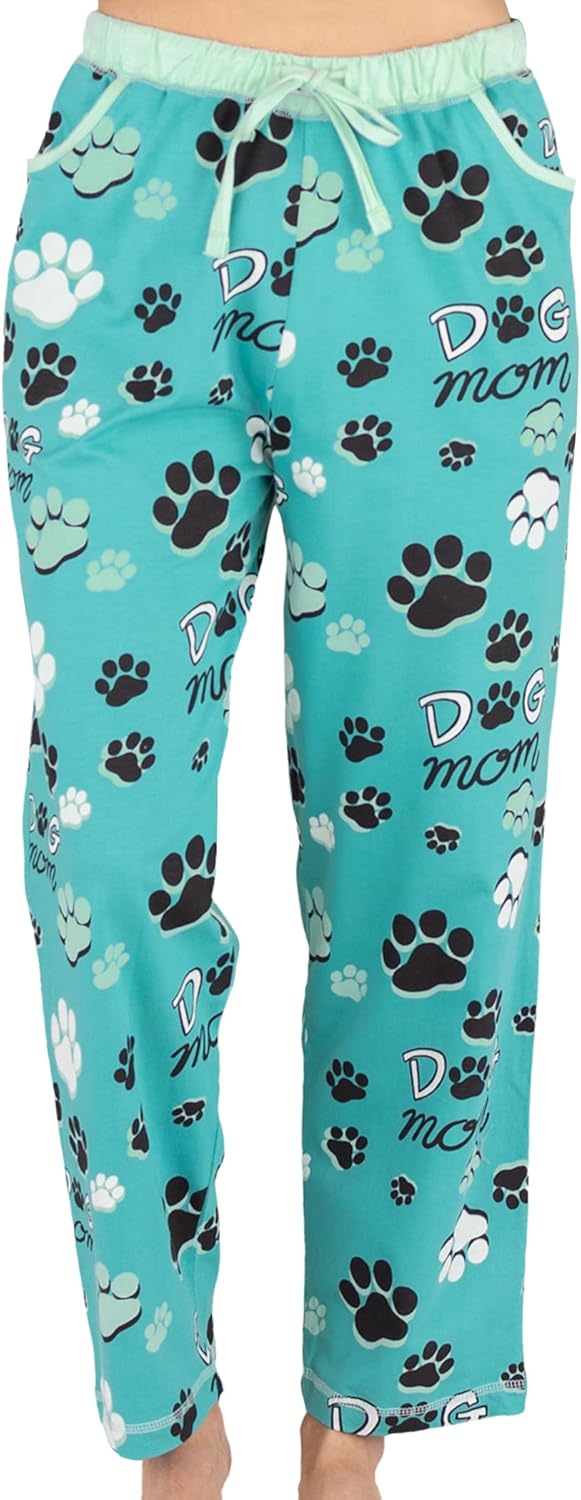 Lazy One Pajamas for Women, Cute Pajama Pants and Top Separates, Dog Mom