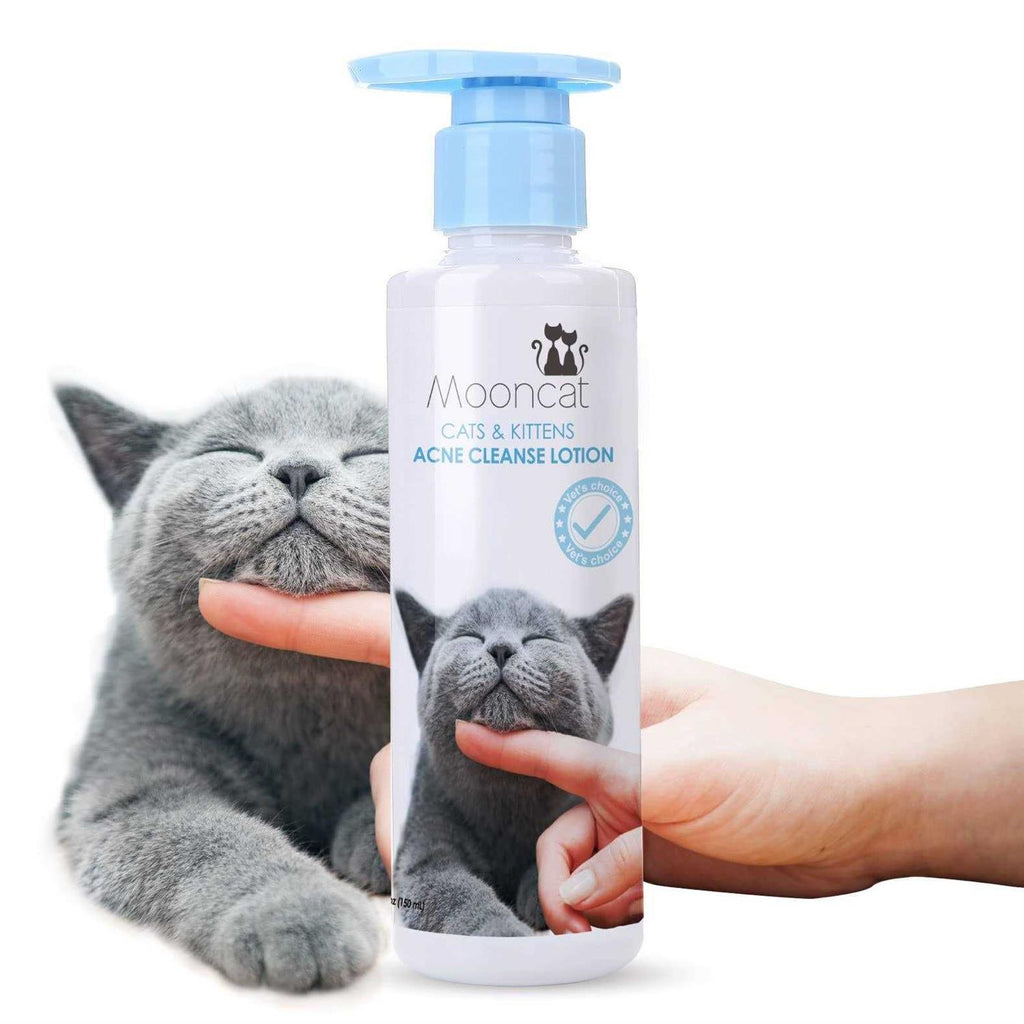 Mooncat Kitten &amp; Cat Acne Chin Treatment First Cuztomized Cat Acne Cleanse Lotion - Pet Supplies online store