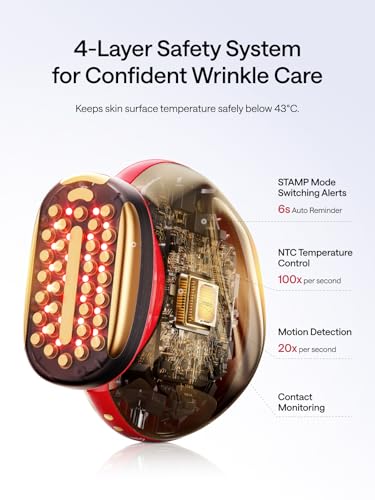 JMOON NouvelleSkin M30U PR Facial Toning Device, FDA-Cleared Microcurrent & Red Light Therapy T368584