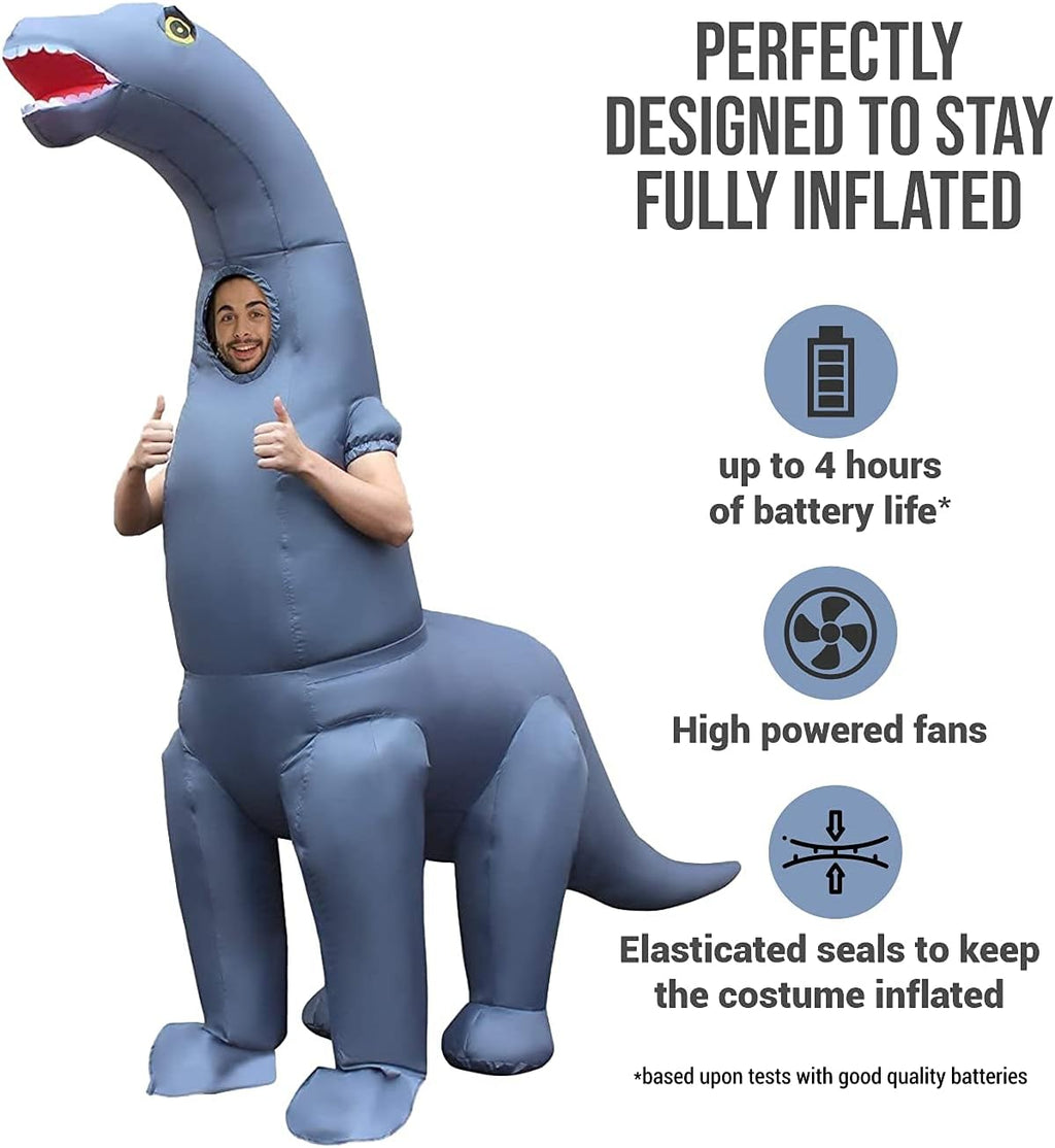 Morph Diplodocus Inflatable Costume for Adults K1419