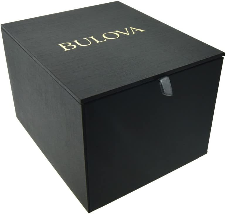 Bulova Men's CURV Quartz Stainless Steel Chronograph Watch, Blue Dial W278