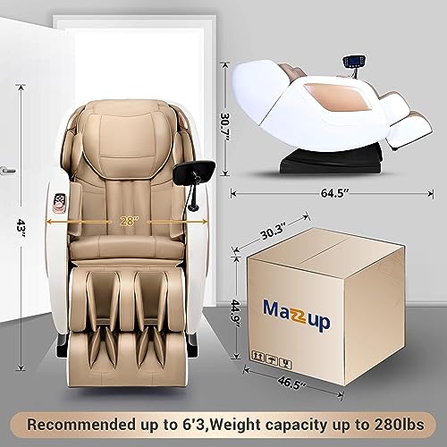 Full Body Zero Gravity Shiatsu Massage Chair with Heat, Black B29247