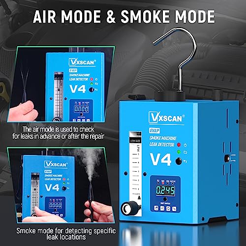 EVAP Smoke Machine Leak Detector V4 with Digital Pressure Gauge E464