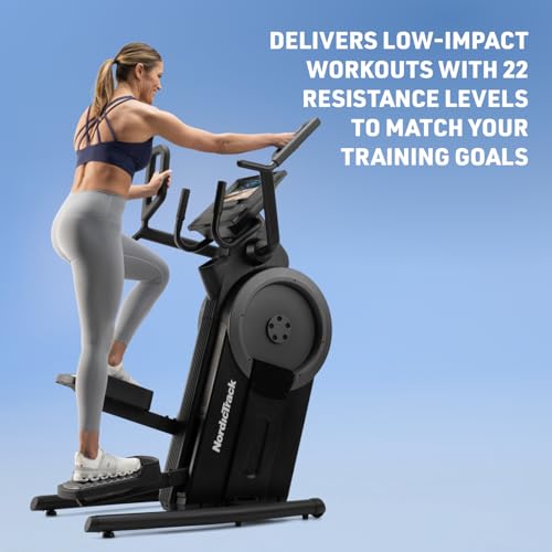 NordicTrack Step Climbers for Low-Impact Workouts with 22 Resistance Levels U831