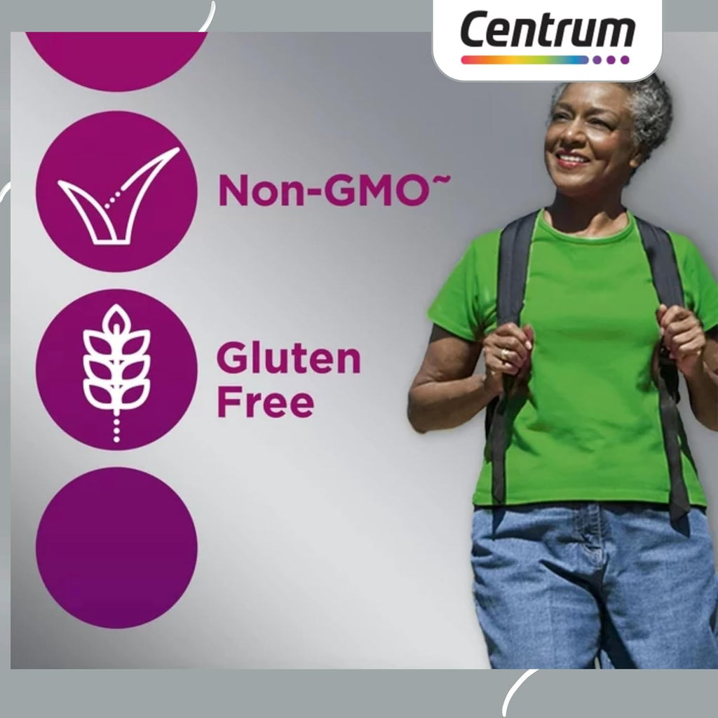 Centrum Silver Women's Multivitamin 50 Plus, 65 Tablets U281047