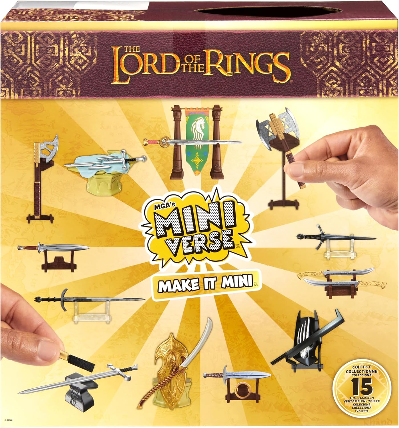 MGA's Miniverse Make it Mini Lord of The Rings 6PK C4914