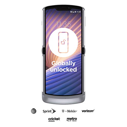Motorola Razr 5G Unlocked 8/256GB 48MP Camera Liquid Mercury J16225