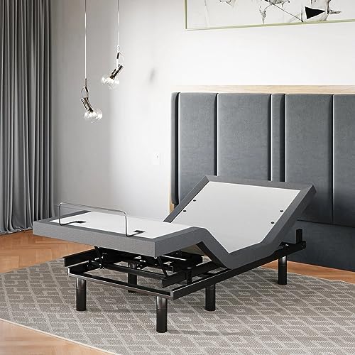 Sven & Son Classic Adjustable Bed Base Split King with Hybrid Spring Mattress I50028