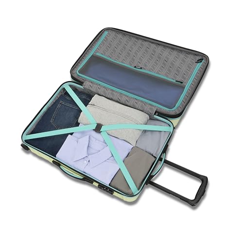 Samsonite Omni 2 Hardside Expandable Luggage 2-Piece Set, Lagoon Blue Q67173