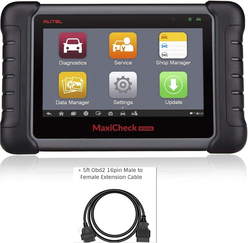 Autel MaxiCheck MX808 OBD2 Diagnostic Scan Tool with Bi-Directional Control and Active Tests T30774