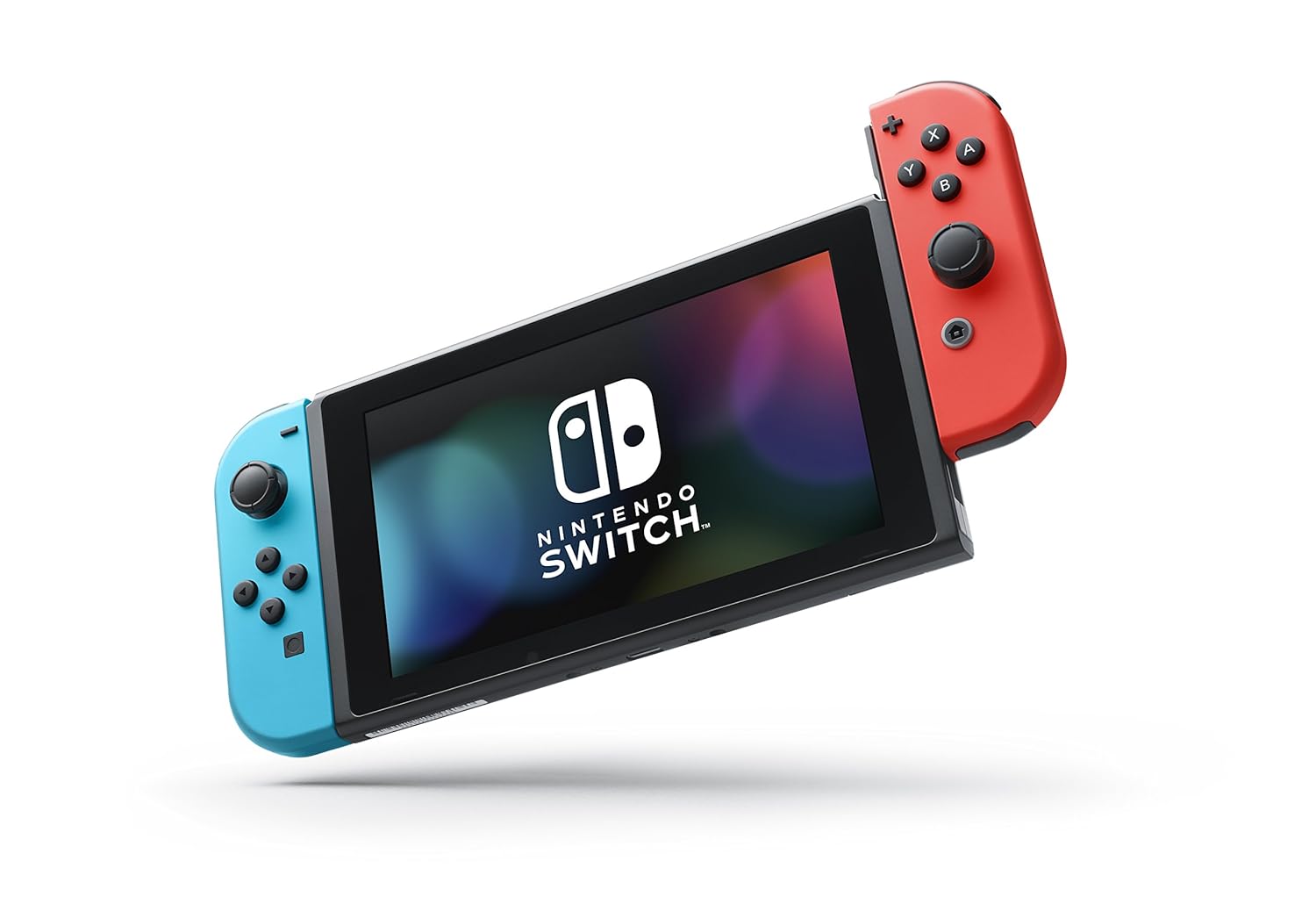 Nintendo Switch OLED Model with Neon Red/Blue Joy-Con, Pro Controller, Extra Joy-Con Set, Case and Earphones K37186