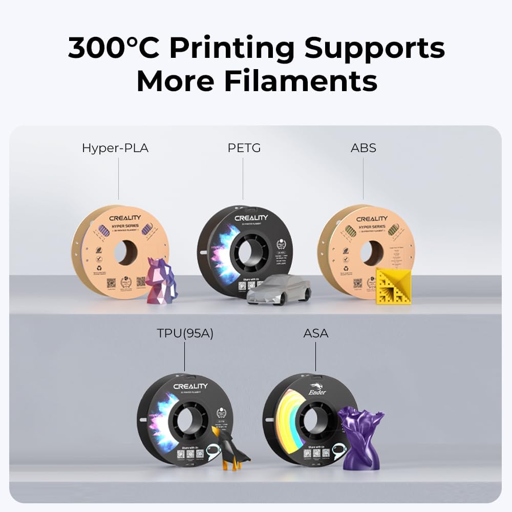 Creality Official Ender 3 V3 KE 3D Printer with 500mm/s Speed and Ceramic Heater Hotend V3180