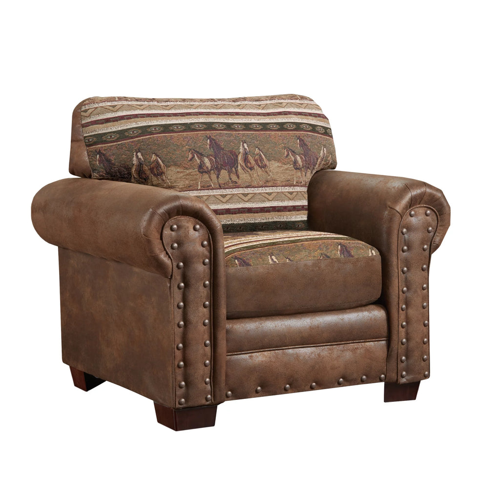 American Furniture Classics Wild Horses 4-Piece Set K504628