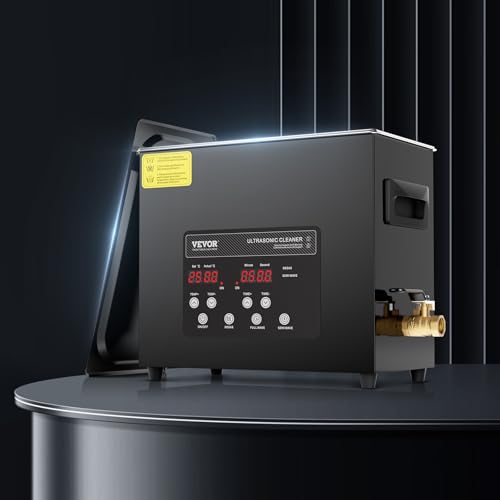 VEVOR 10L Ultrasonic Cleaner, 240W Digital Machine with Heater & Timer C9757