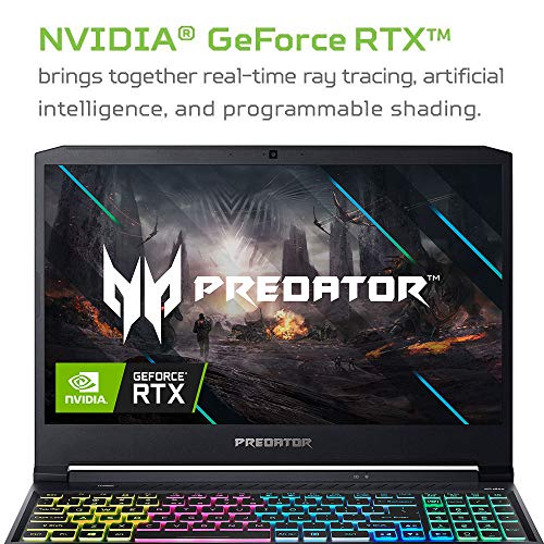 Acer Predator Helios 300 Gaming Laptop, i7-10750H, RTX 2060, 15.6" 144Hz T61100