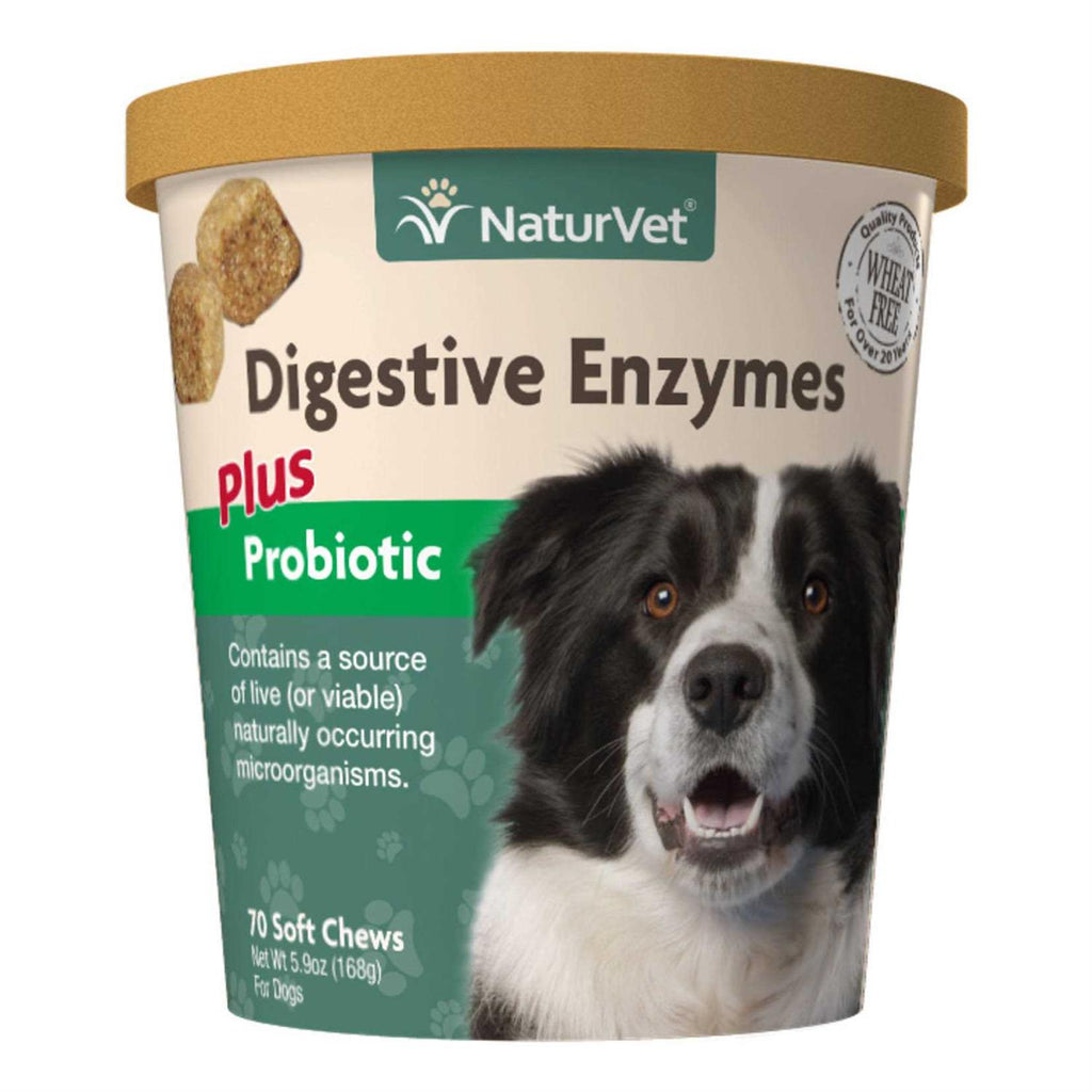 NaturVet Digestive Enzymes for Dogs & Cats Z678