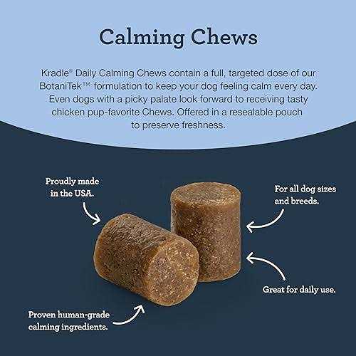 Kradle Daily Calming Chews for Dogs Q3713