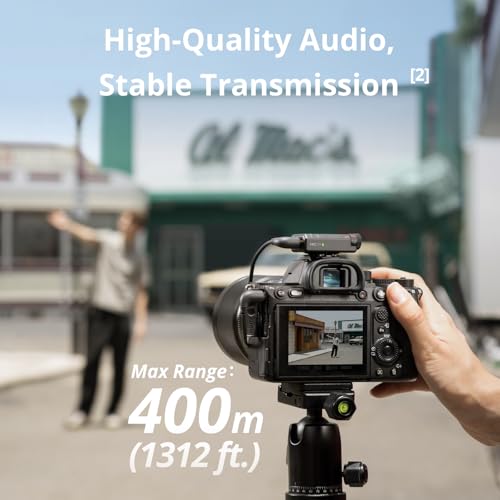 DJI Mic Mini Wireless Microphone for iPhone, Camera & Android V612
