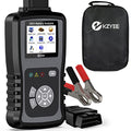 KZYEE KC601 Heavy Duty Scan Tool, Diesel Truck Diagnostic Scanner Transmission DPF Code Reader and Eraser with Live Data/ECU Info for J1587/J1708 J1939 Trucks
