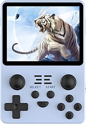 Powkiddy RGB20S Handheld Arcade Game Console, 3.5 Inch Retro Video Game Console with 128G Card & 20000 Games, Open Source Game Player
