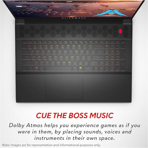 Alienware M18 Gaming Laptop, 18" FHD+ 480Hz, Ryzen 9, RTX 4070, 16GB DDR5, 1TB SSD, Win11 Pro D574416