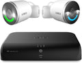 Lorex Fusion 4K 12-Channel (8 Wired and 4 Wi-Fi) 2TB DVR with 2 4K WiFi 6 Indoor/Outdoor Cameras