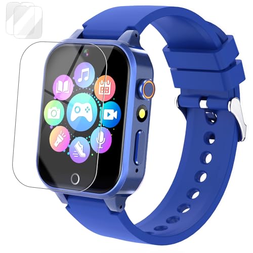 Smart Watch for Kids, Kids Smart Watch Girls Toys with 26 Games, HD Camera, Video, Music, Alarm, Audiobook, Flashlight, Pedometer, Touchscreen Game Watch for Kids Gifts for 3-12 Years Old Girls