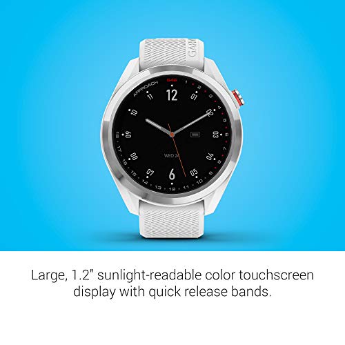 Garmin Approach S42 GPS Golf Smartwatch with CT10 Club Tracking K849