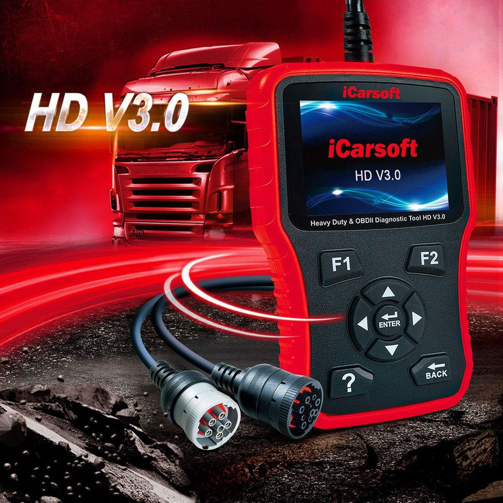 iCarsoft HD V3.0 Heavy Duty Diesel Truck Diagnostic Scanner Tool I685