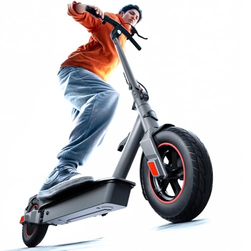 SISIGAD Electric Scooter Adults,8.5"/10" Pneumatic Tires, 500W Motor,Max 20/25 Mile Range,19/25 MPH Top Speed Foldable E-Scooter for Adults with Cruise Control,Double Braking Systems