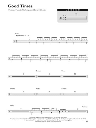 The Drummers Fake Book 250 Easy-to-Use Drum Charts O673