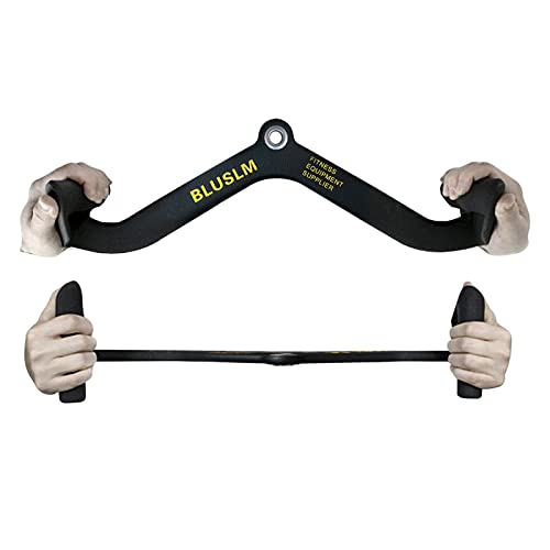 LAT Pull Down Bar for Cable Machine, Tricep Strength Training Handle M7875