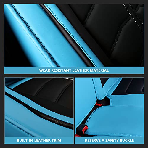 Car Seat Cover for Toyota Camry 2000-2023, Waterproof Leather, 5 Seats D24108