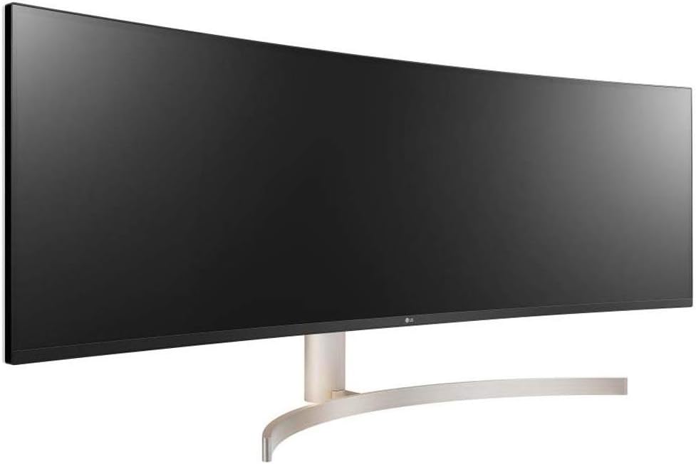 LG 49WL95C-W Ultrawide Dual QHD Monitor 49" 32: 9 (5120 x1440) Curved IPS Display, HDR10, USB Type-C, HDR 10, Ambient Light Sensor, 2 x 10W Stereo Speaker