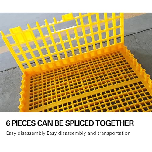 Heavy Duty Plastic Poultry Carrier Crate Transport Cage M402712