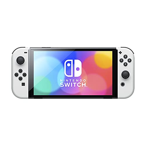 Nintendo Switch OLED Model with Neon Red & Blue Joy-Con J95218