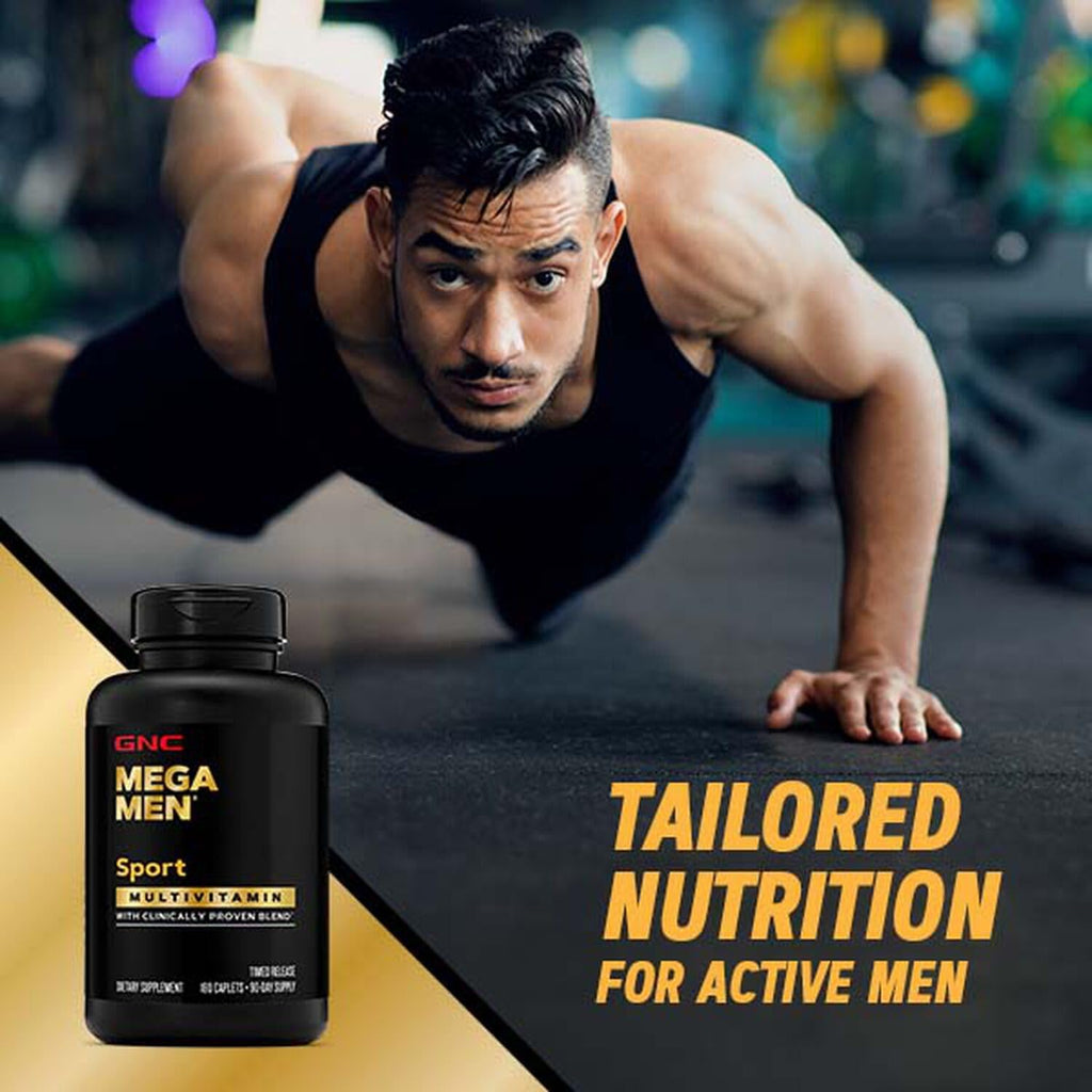 GNC Mega Men Sport Multivitamin, 90 Count B823