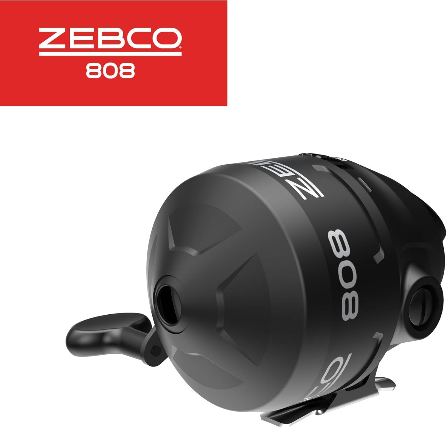 Zebco 808 Spincast Fishing Reel, All Metal Gears, Pre-spooled with 20-Lb Line G2707