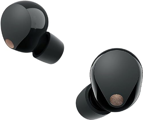 Sony WF-1000XM5-BLACK Wireless Noise Canceling High-Res Earbuds with an Additional 1 Year Coverage (2023)(Used)