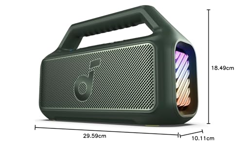 soundcore Boom 2 By Anker Outdoor Speaker, 80W, IPX7 Waterproof T558