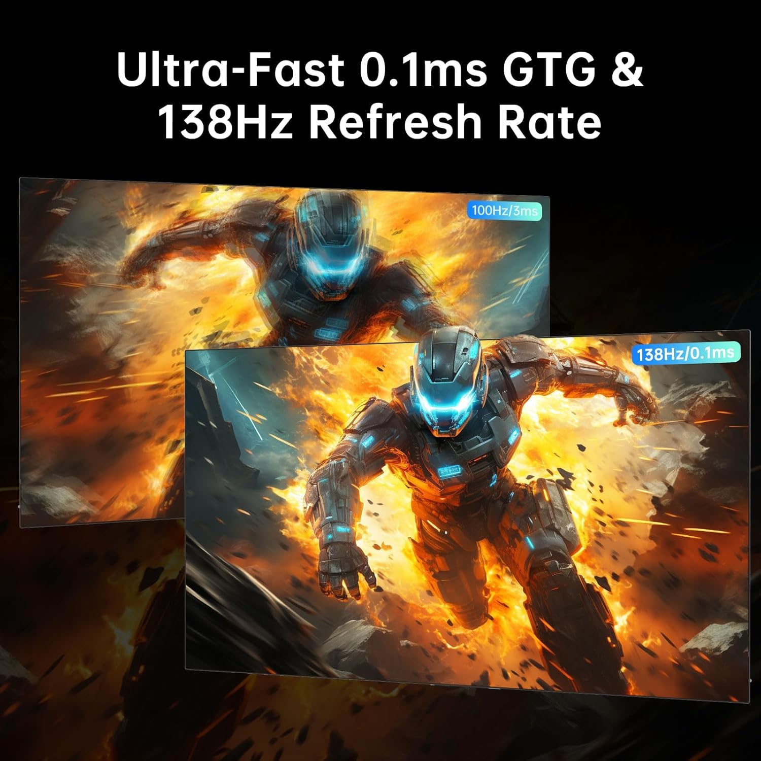 KTC 48 Inch 4K OLED Gaming Monitor, 138Hz, 0.1ms GTG E21323