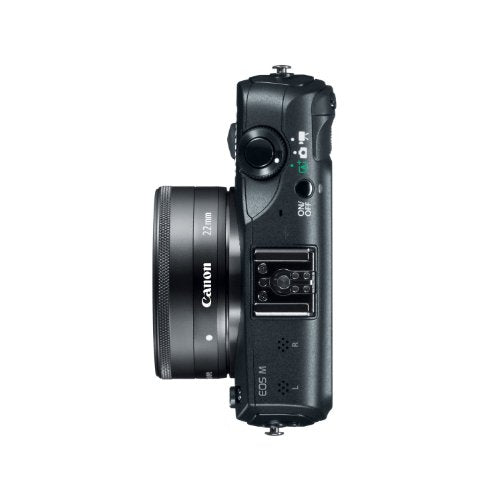 Canon EOS M Compact System Camera with EF-M22 STM Lens, Black B341