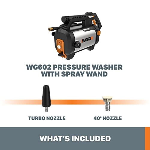 Worx 13 Amp Electric Pressure Washer 1870 PSI WG602 A979062