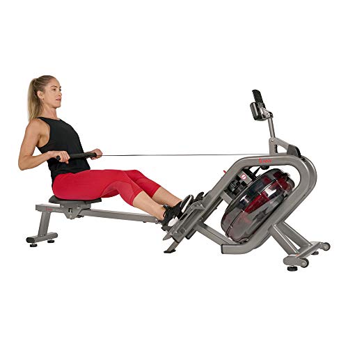 Sunny Health & Fitness Elite Water Rowing Machine T4389