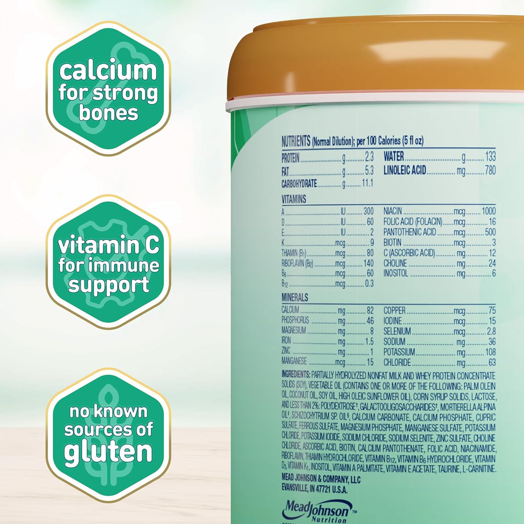 Enfamil Reguline Baby Formula, Milk-Based Infant Nutrition, 19.5 Oz (Pack of 2) X5044