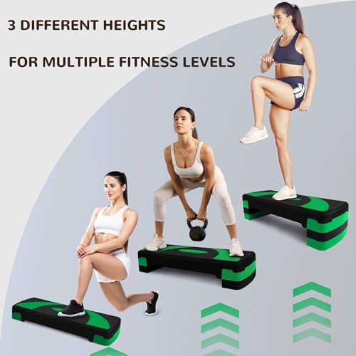 BalanceFrom Aerobic Step Platform Exercise Stepper for Home Gym Cardio & Balance Training B6436