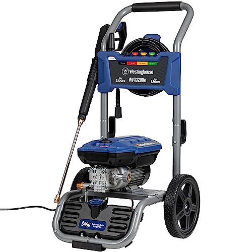 Westinghouse WPX3400e Electric Pressure Washer, 3400 PSI, 2.0 GPM, Brushless Motor N172